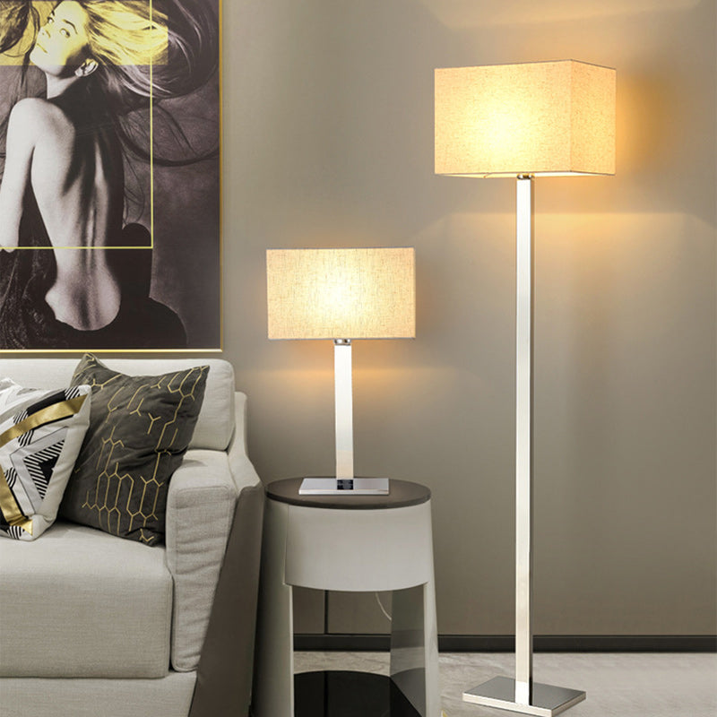 Modern Minimalist Long Square Floor Lamp