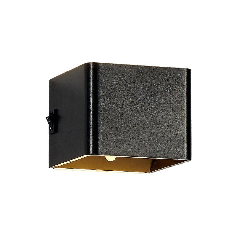 Square Acrylic Living Room Wall Lamp
