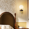 Magic Bean Round Glass Wall Lamp