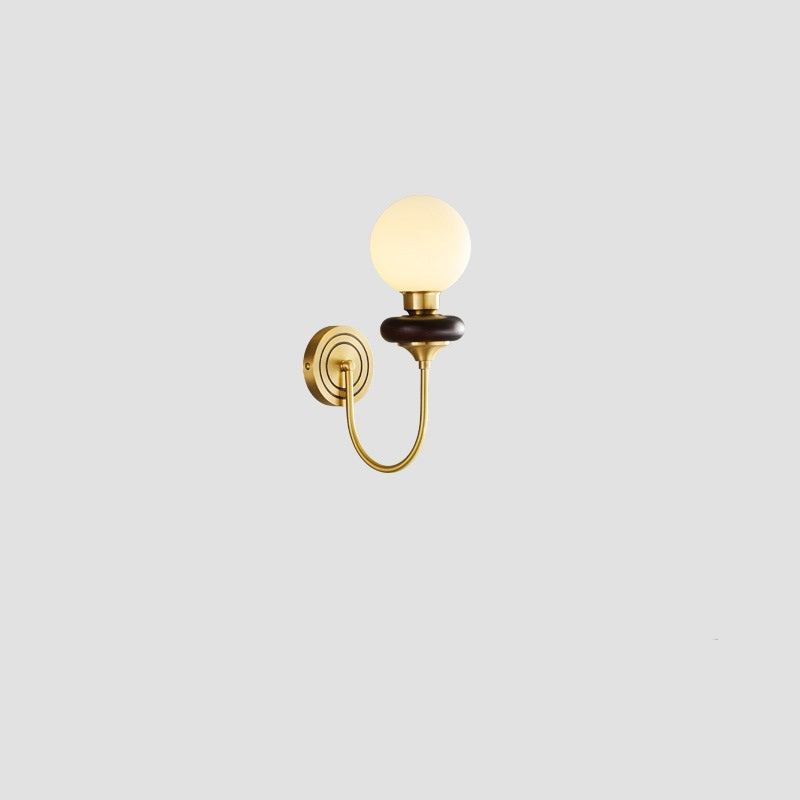 Magic Bean Round Glass Wall Lamp