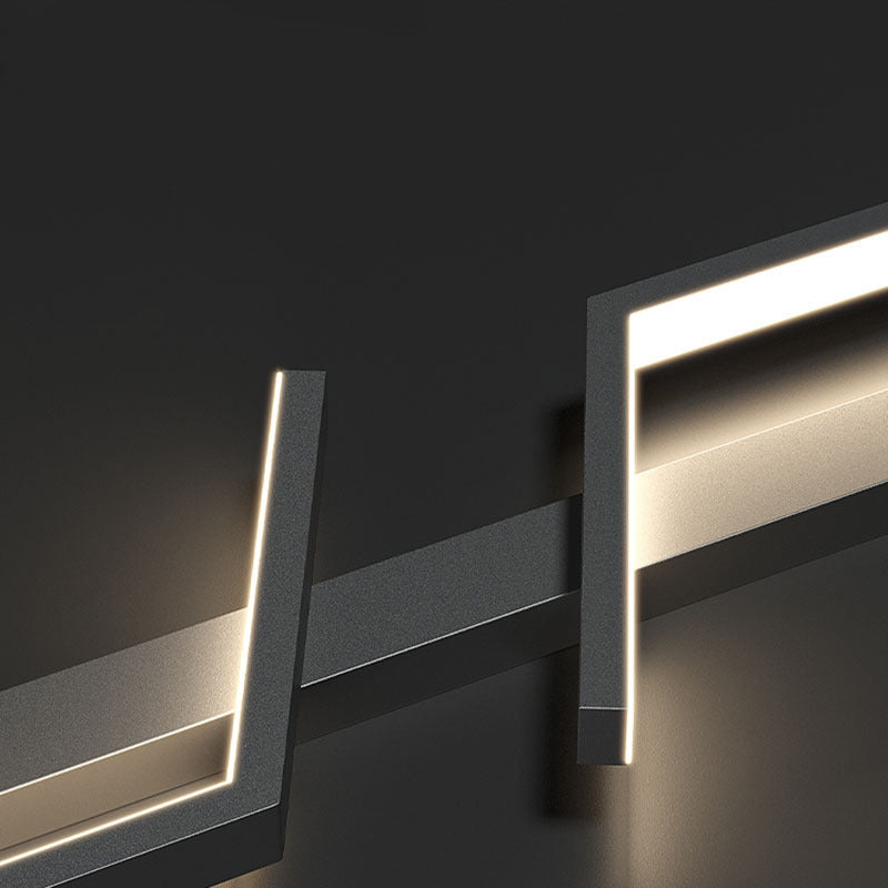 Strip Rectangle Line Silicone Wall Lamp