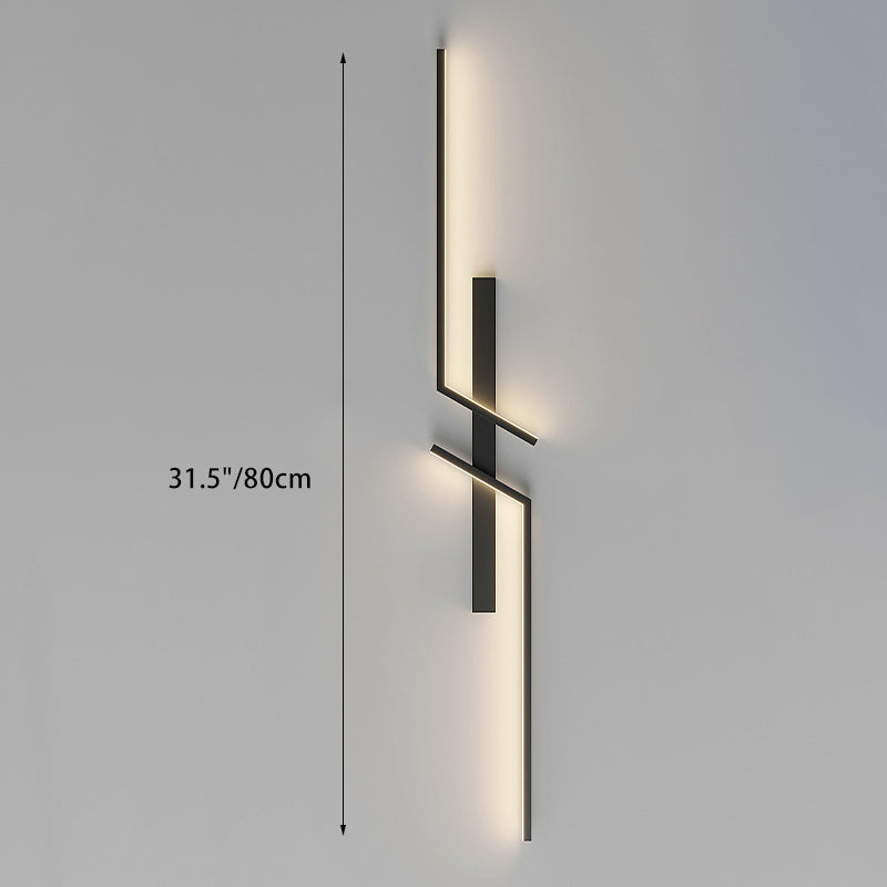 Strip Rectangle Line Silicone Wall Lamp