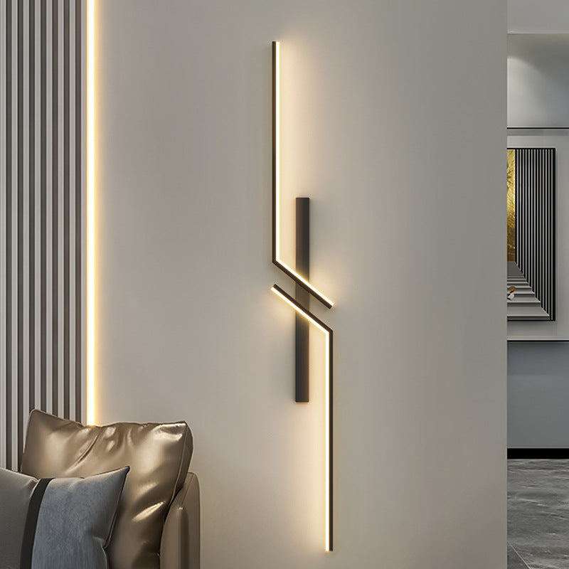 Strip Rectangle Line Silicone Wall Lamp