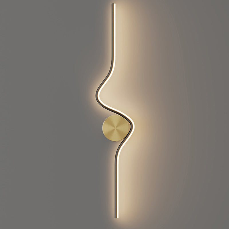 Round Line Bend Silicone Wall Lamp