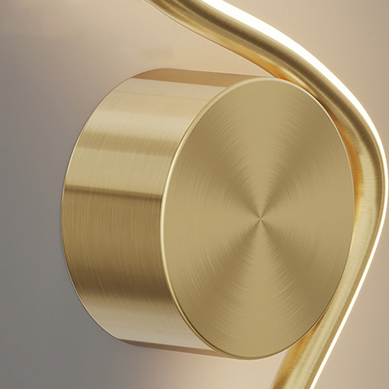 Round Line Bend Silicone Wall Lamp