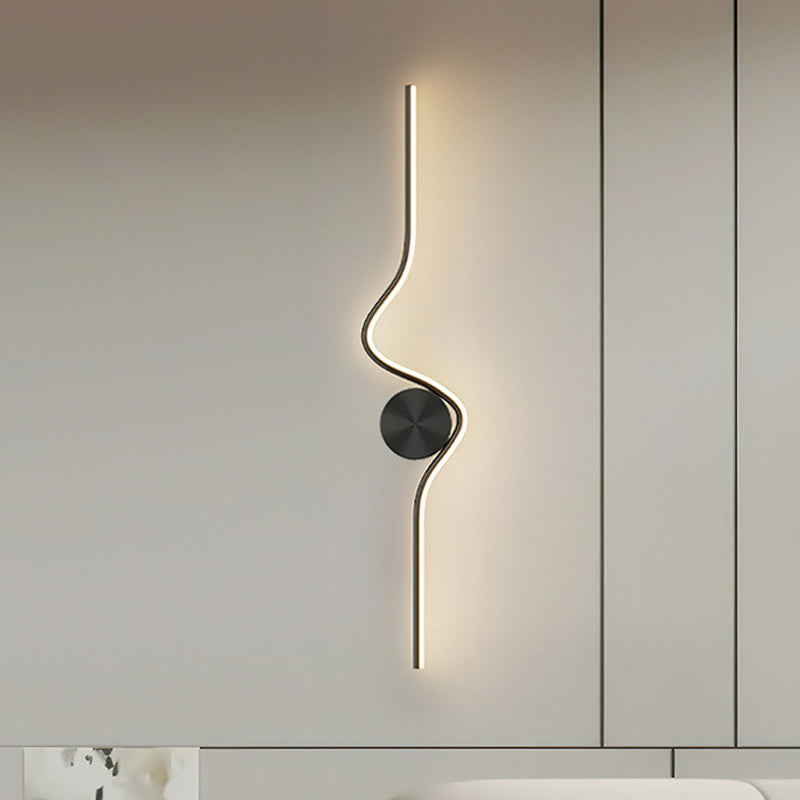 Round Line Bend Silicone Wall Lamp