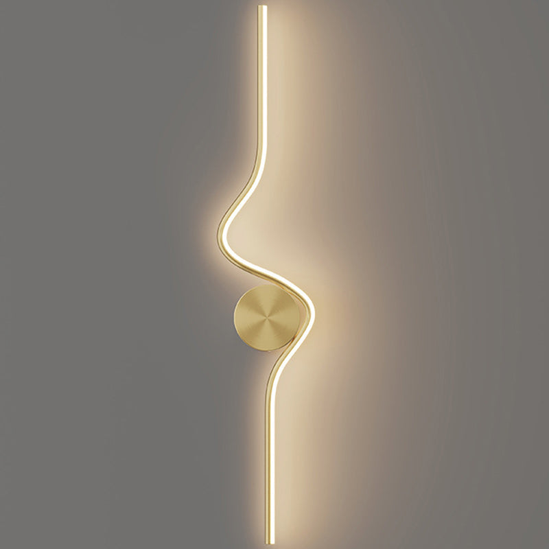 Round Line Bend Silicone Wall Lamp
