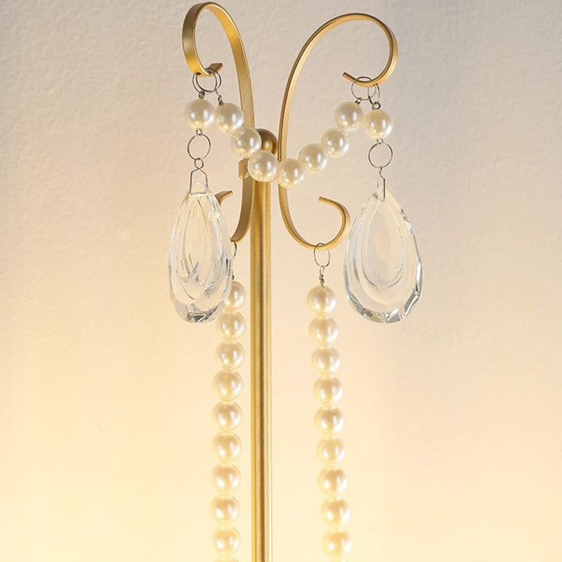 Candle Round Curved Glass 2-Light Wall Lamp