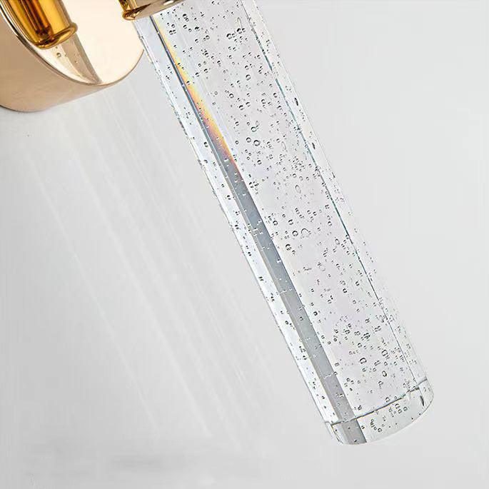 Round Cylinder Bubbles Acrylic Wall Lamp