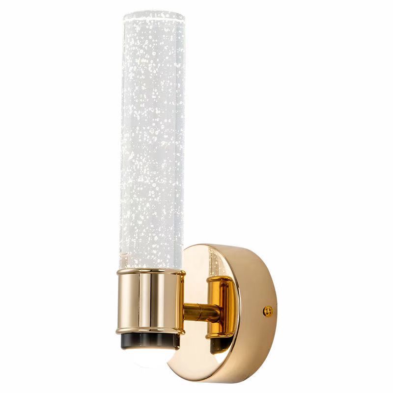 Round Cylinder Bubbles Acrylic Wall Lamp