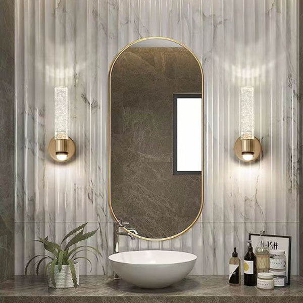 Round Cylinder Bubbles Acrylic Wall Lamp