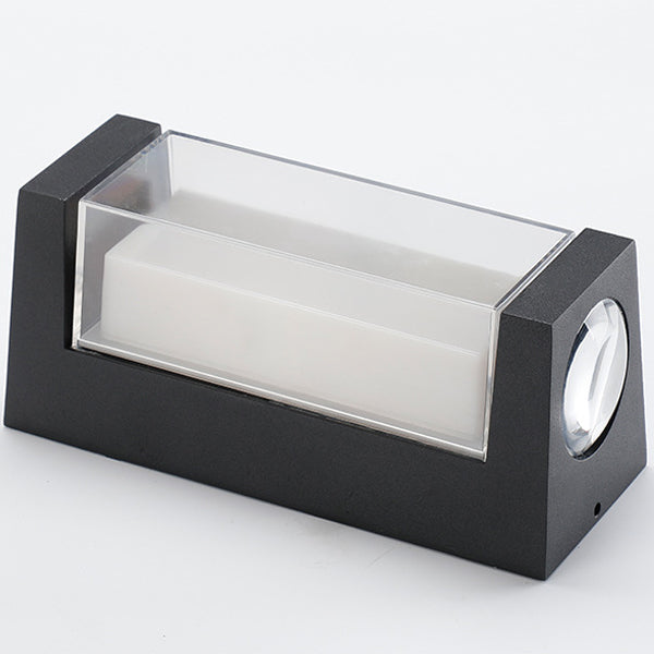 Rectangle Round Diamond PC Outdoor Light