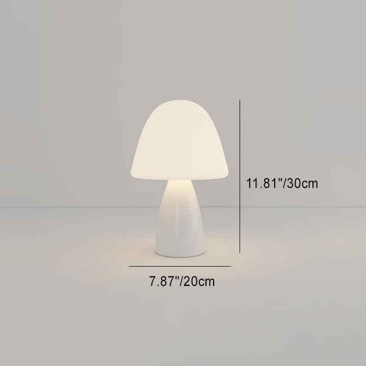 Round Cylinder Mushroom Round Table Lamp