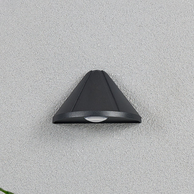 Triangle Lens Aluminum Patio Outdoor Light