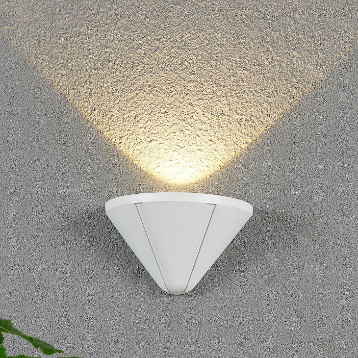 Triangle Lens Aluminum Patio Outdoor Light