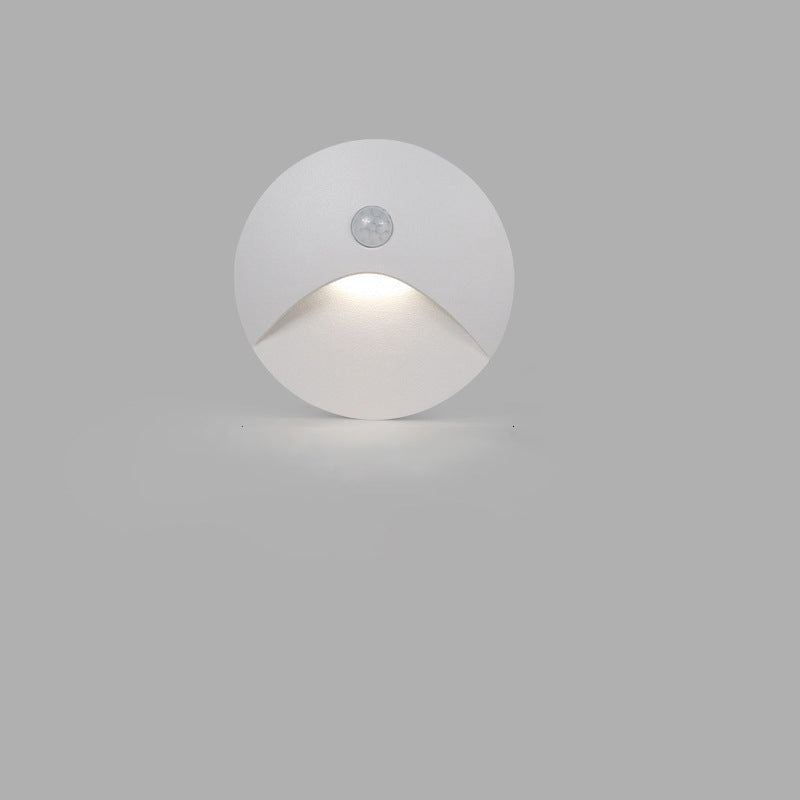 Round Square Aluminum Patio Outdoor Light