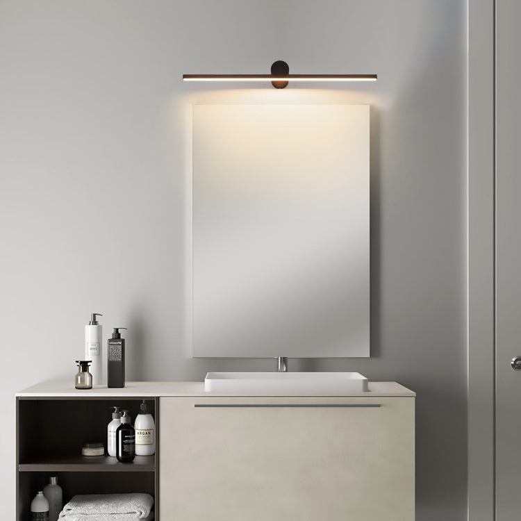 Long Round PVC Metal Wall Lamp