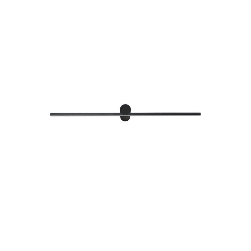 Long Round PVC Metal Wall Lamp