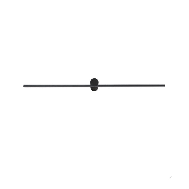 Long Round PVC Metal Wall Lamp