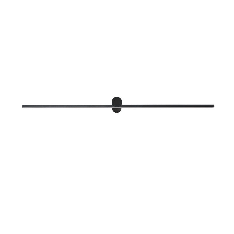 Long Round PVC Metal Wall Lamp
