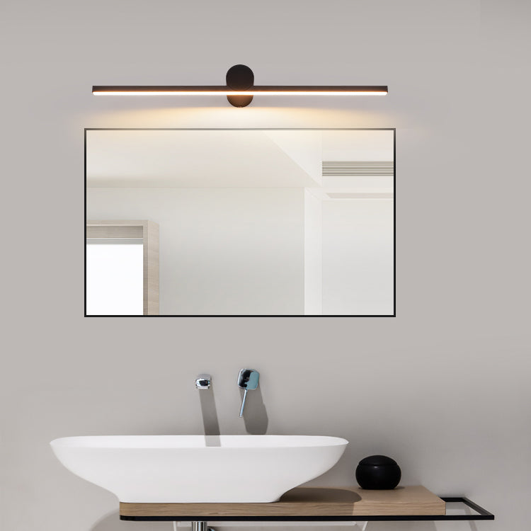 Long Round PVC Metal Wall Lamp