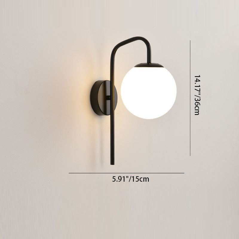 Magic Bean Bend Round Wall Lamp