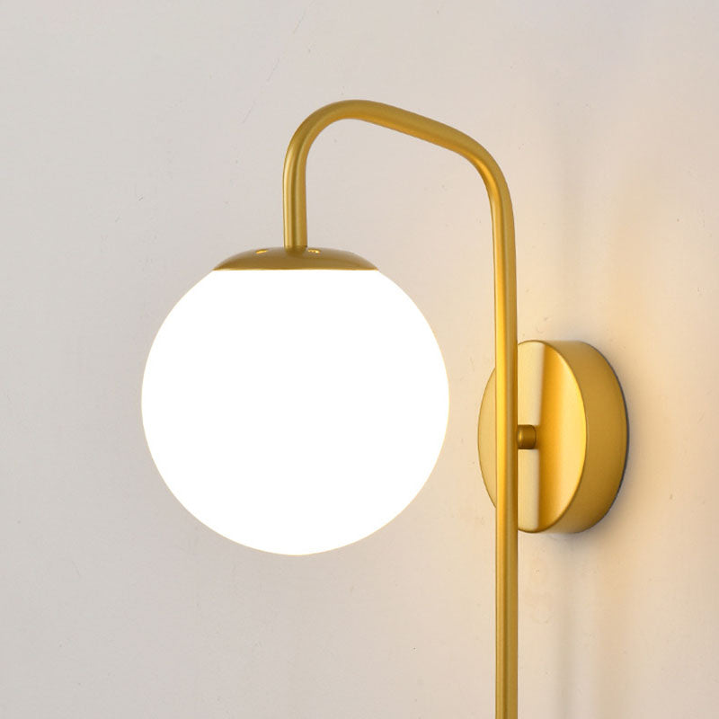 Magic Bean Bend Round Wall Lamp