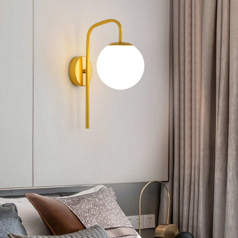 Magic Bean Bend Round Wall Lamp