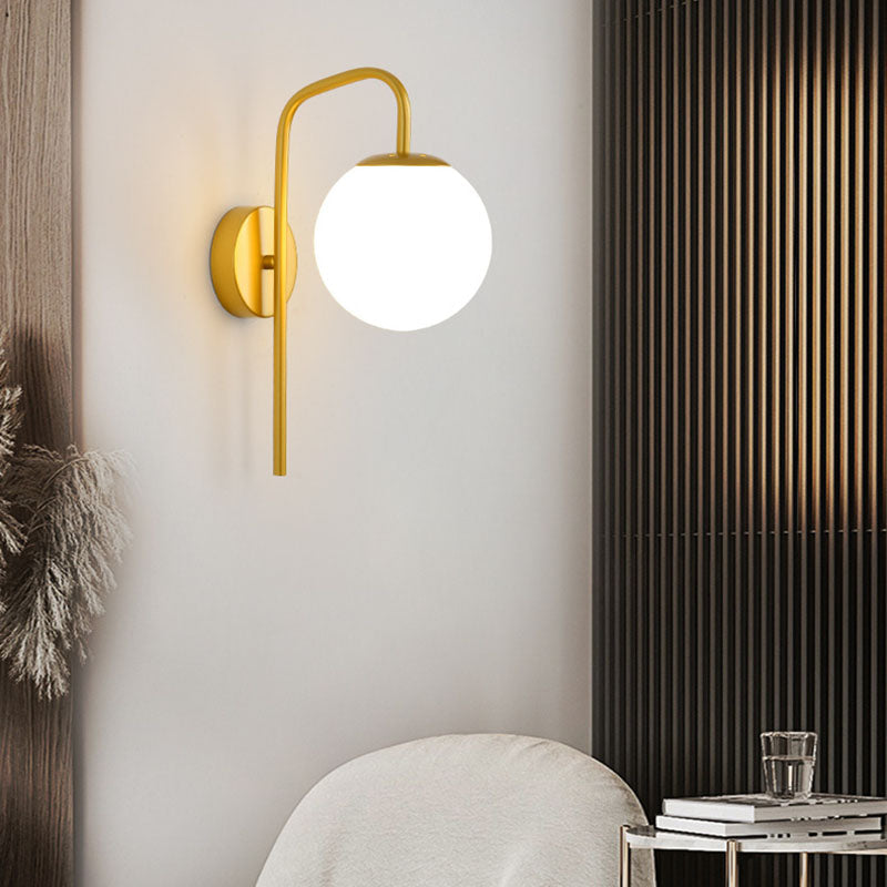 Magic Bean Bend Round Wall Lamp