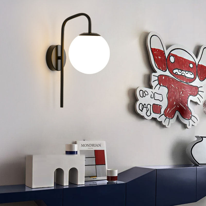 Magic Bean Bend Round Wall Lamp