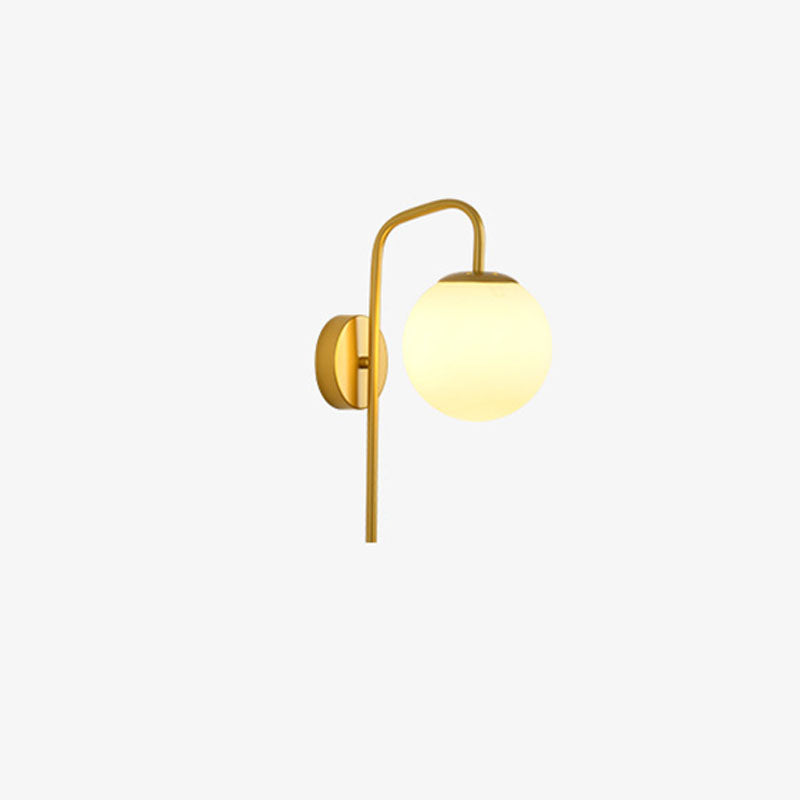 Magic Bean Bend Round Wall Lamp