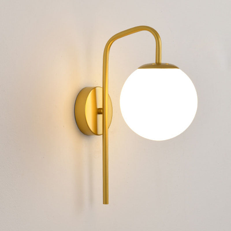 Magic Bean Bend Round Wall Lamp