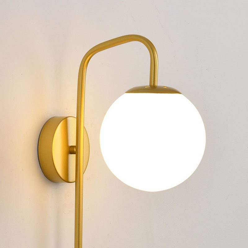 Magic Bean Bend Round Wall Lamp