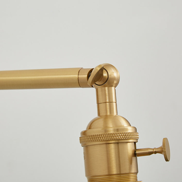 Round Long Rod Glass Wall Lamp