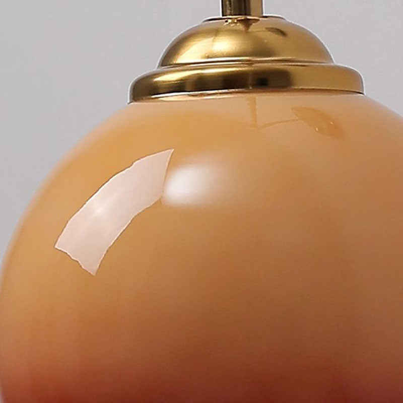 Half Opening Round Curved Wall Lamp