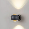 Round Orb Rotatable Glass Wall Lamp