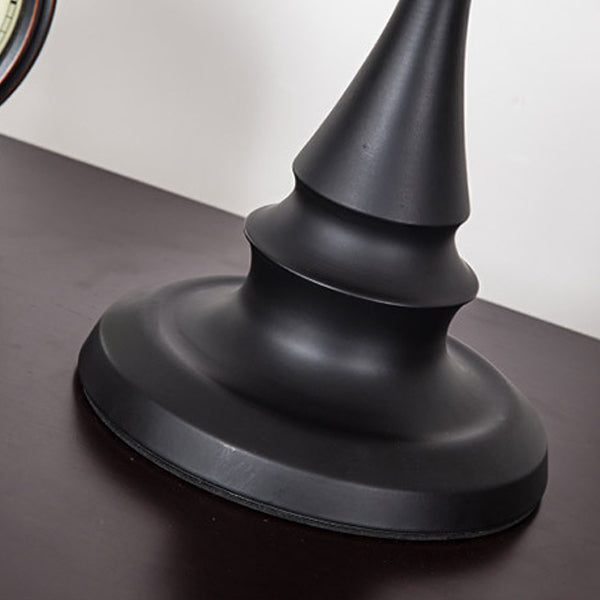 Water Drops Scalloped Round Table Lamp