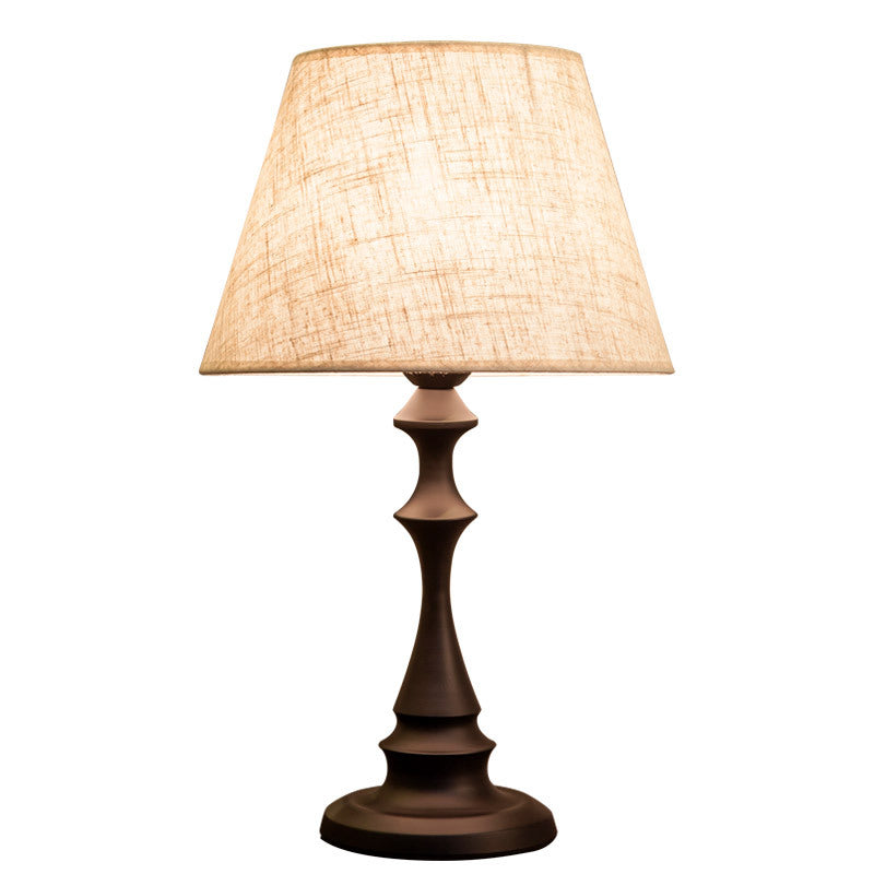 Water Drops Scalloped Round Table Lamp
