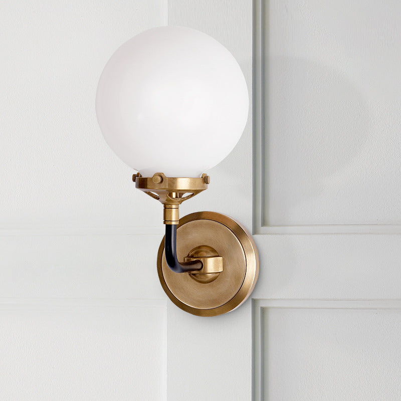 Magic Bean Round Glass Wall Lamp