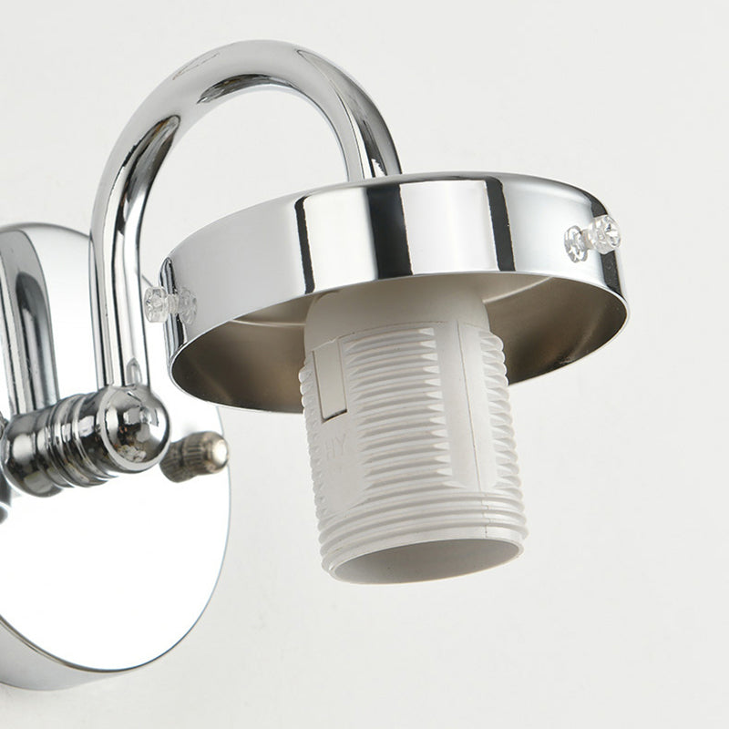 Orb Striped Round Glass Wall Lamp