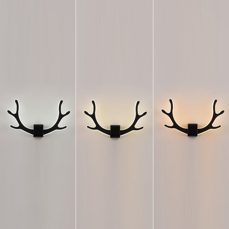 Antler Square Acrylic Iron Wall Lamp