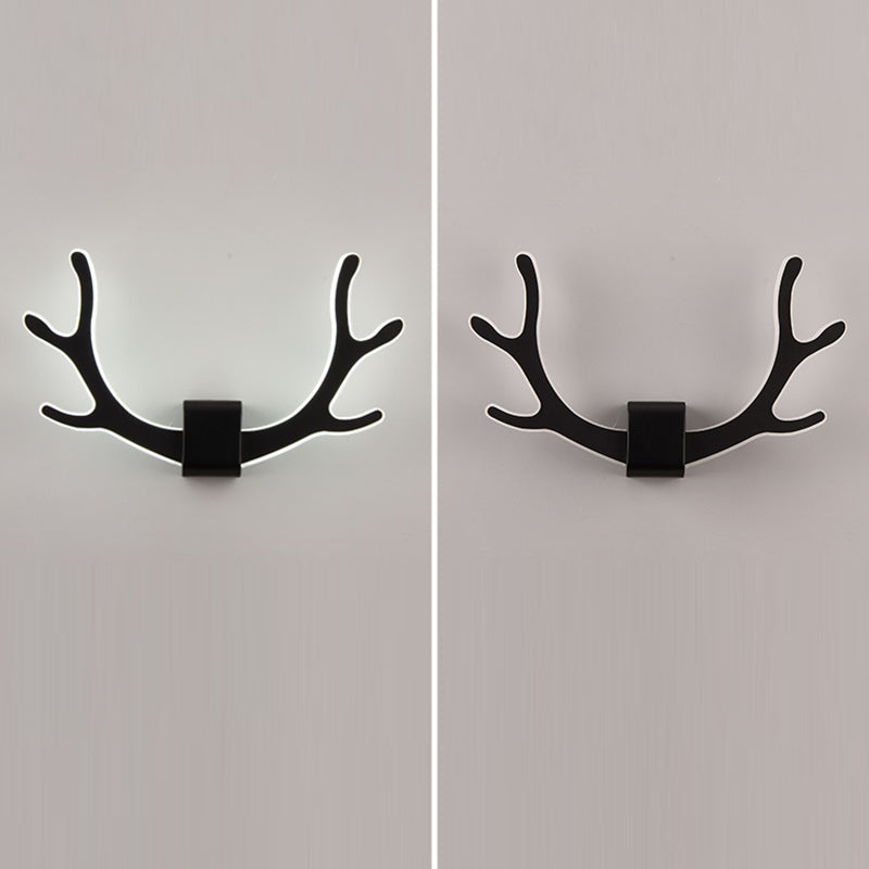 Antler Square Acrylic Iron Wall Lamp