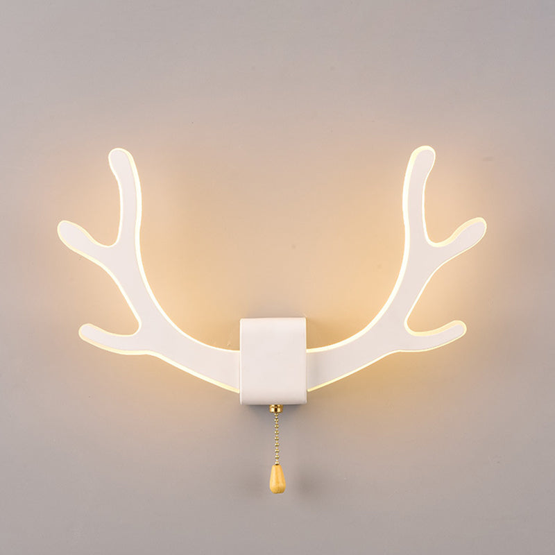 Antler Square Acrylic Iron Wall Lamp