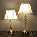 Lace Round Orb Fabric Table Lamp
