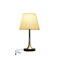 Tapered Round Fabric Iron Table Lamp