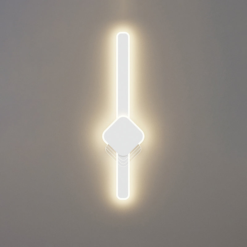 Long Oval Long Bar Wall Lamp