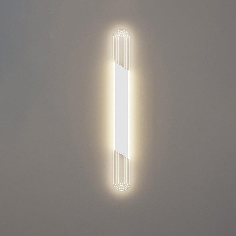 Long Oval Long Bar Wall Lamp