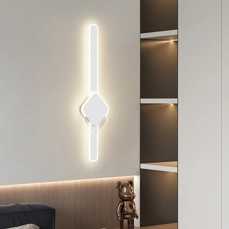 Long Oval Long Bar Wall Lamp