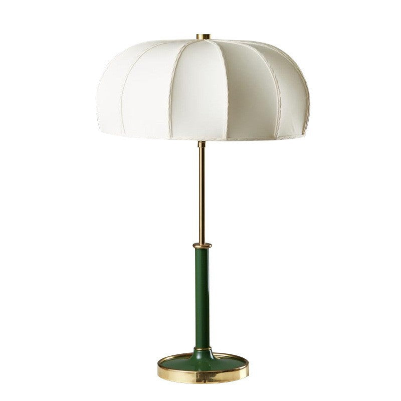 Semi-circular Cylinder Chain Fabric Table Lamp