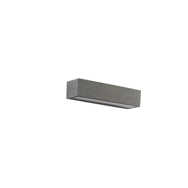 Square Long Acrylic Concrete Outdoor Light